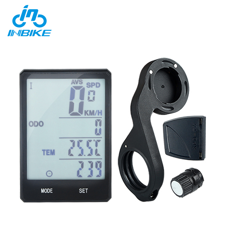 INBIKE светодиодный дисплей 2,8 дюйма, умный компьютер для велосипеда, измеритель скорости