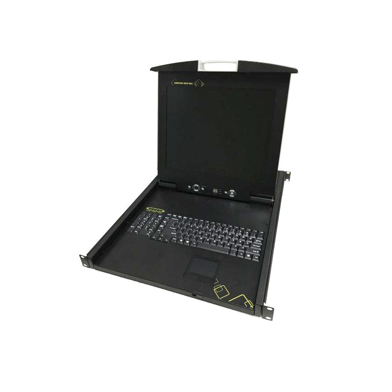 Tuxin TX-1916 16-портовый Консоли KVM переключатель w/ 19 "ЖК-дисплей 8 PS2/USB комбо кабели