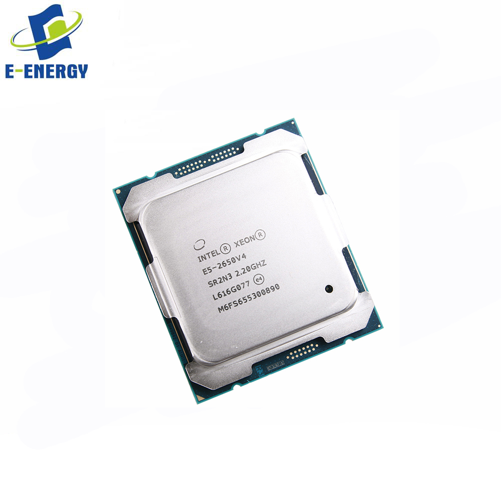 E5-2650V4 2200 МГц CM8066002031103 12 ядро Intel Xeon процессора сервера