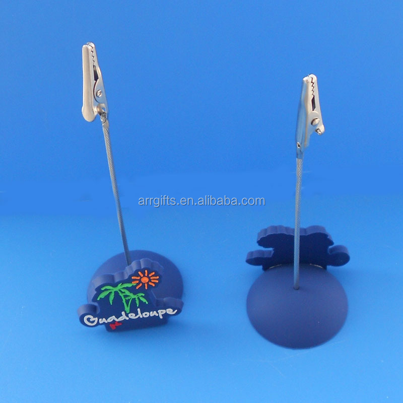 customized memo clip name card holder