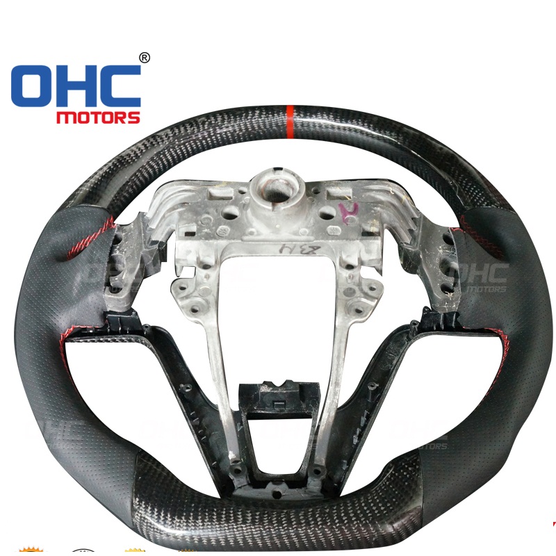 Рулевое колесо из настоящего углеродного волокна, совместимое с Honda CRV OHC MOTORS