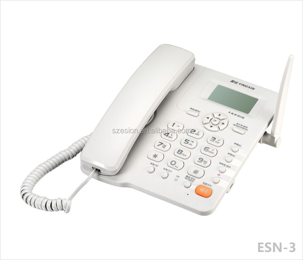 ESN-3A две sim-карты GSM CDMA WCDMA UMTS 2g 3g стационарный беспроводной телефон FWP Настольный беспроводной телефон