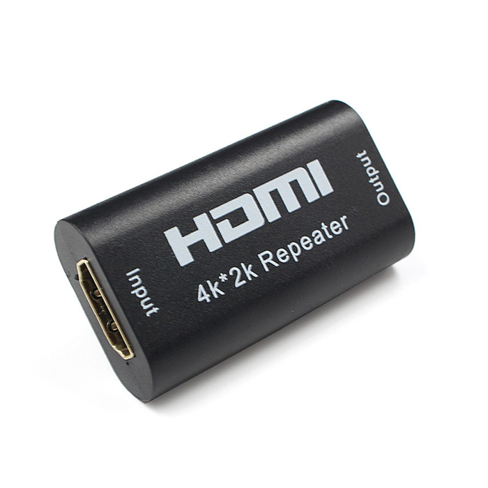 Мини 4K * 2K HDMI удлинитель репитер 3D HDMI адаптер Усилитель сигнала Усилитель 4,95 Гбит/с превышение сигнала HDTV HDMI удлинитель