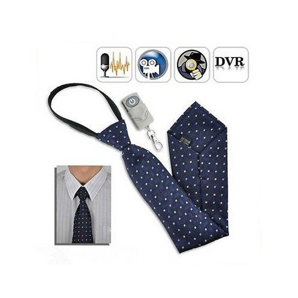 1080P HD Скрытая камера Tie Mini Security DVR с дистанционным управлением, модная новая портативная видеокамера Mini Spy DVs DVR PQ103
