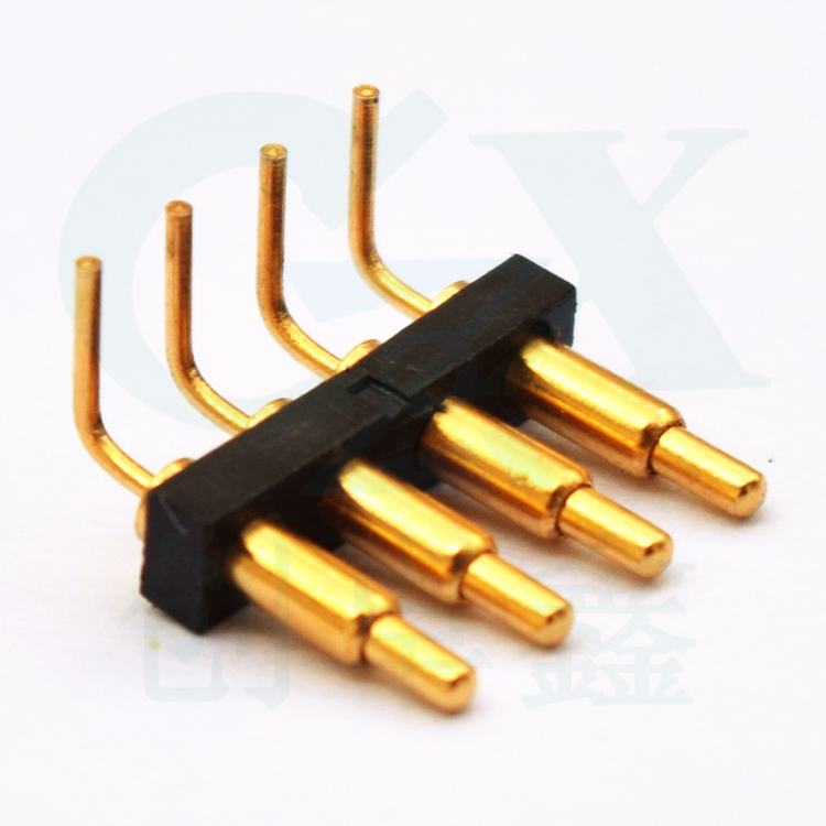 4pin Пружинные под прямым углом изгиба пружинный контакт Пружинные контакты SMT/SMD разъем