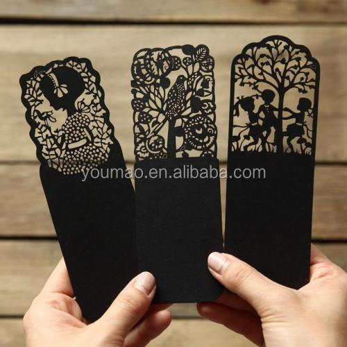 2*6inch Custom Laser Engraved Rectangular Clear Acrylic plastic Bookmark