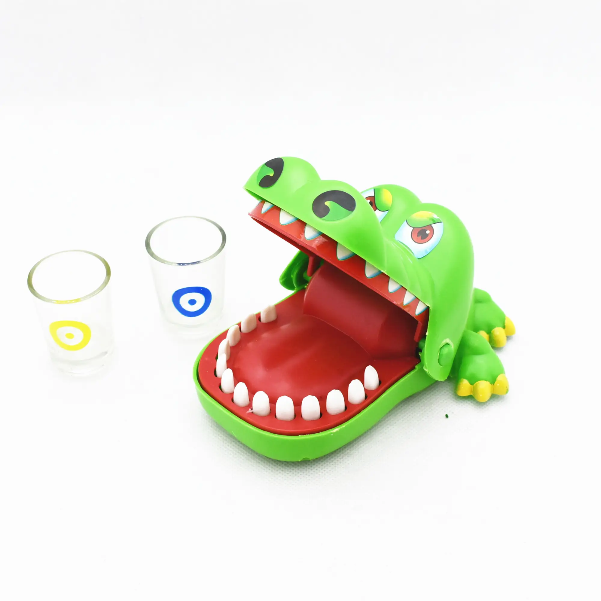 shot glass lucky crocodile drinking game and table game for sale