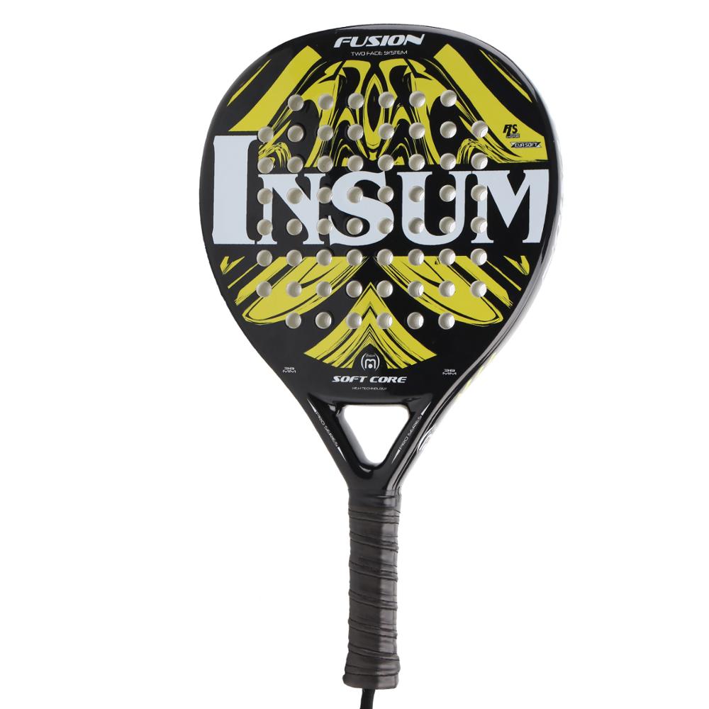 Insum Cartbon Fiber Padel Tennis Racket Paddle Racquet Graphite Composite