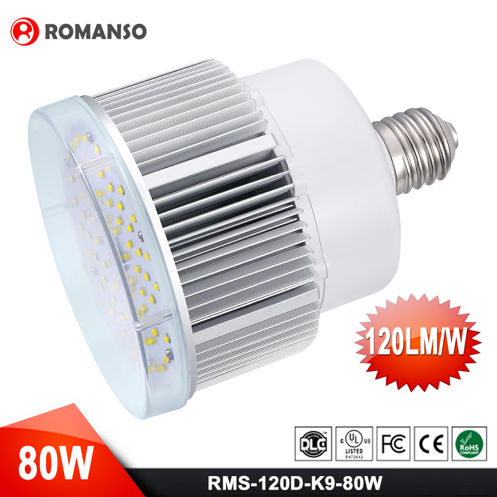 Ul Высокой Мощности Склада E39 E40 High Bay Лампы 80 Вт Початка Кукурузы Свет