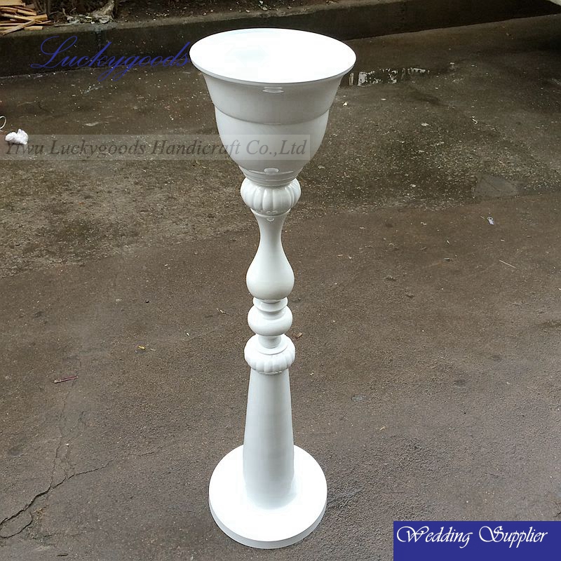 2015 new arrival white decoration pillar for wedding