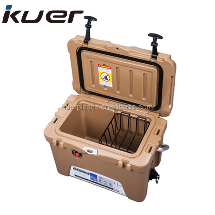 Пластиковый охладитель для подледной рыбалки 45QT LLDPE