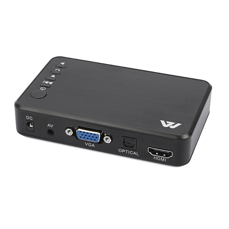 Mini 1080p Full-HD Ultra HD Digital Media Player for -MKV/RM- HDD USB Drives and SD Cards