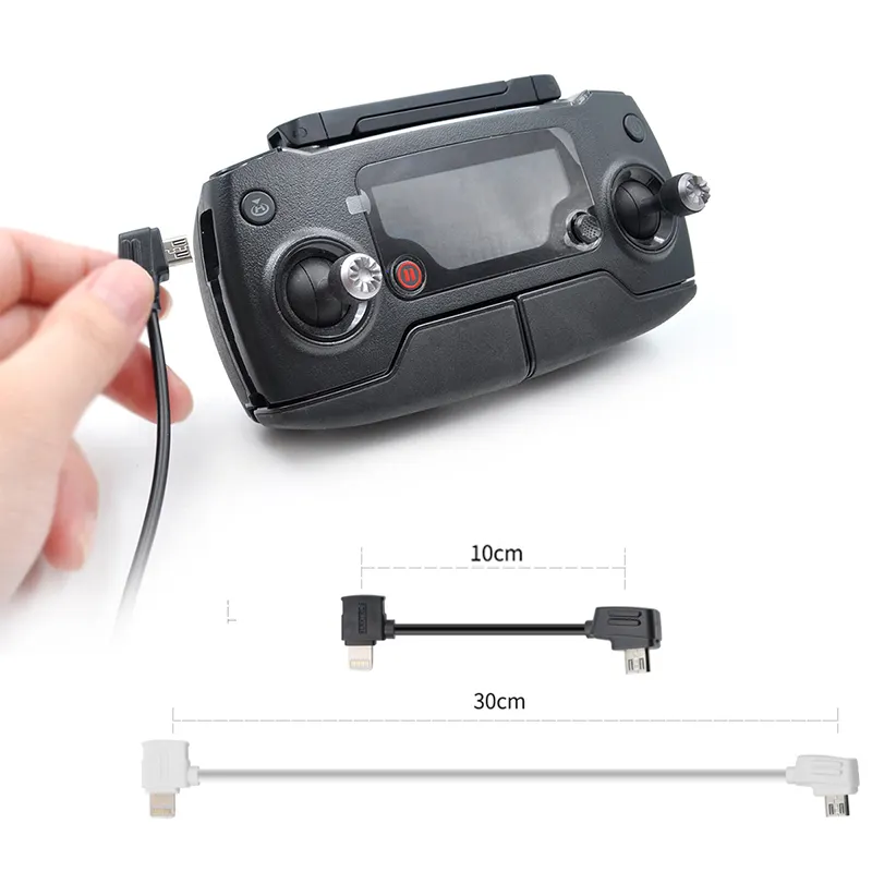 Кабель для передачи данных Micro USB с разъемом USB Type-C на Android для DJI Mavic 2 Pro Zoom Air Spark Drone, аксессуары для контроллера