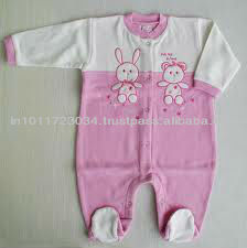 COTTON BABY GROWS AVAILABLE WITH CUSTOM DESIGN