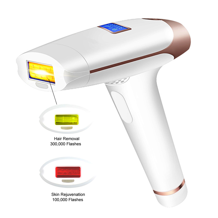 2 in 1 Home use IPL Bikini Hair Remover Unwanted Body Hair Removal Device