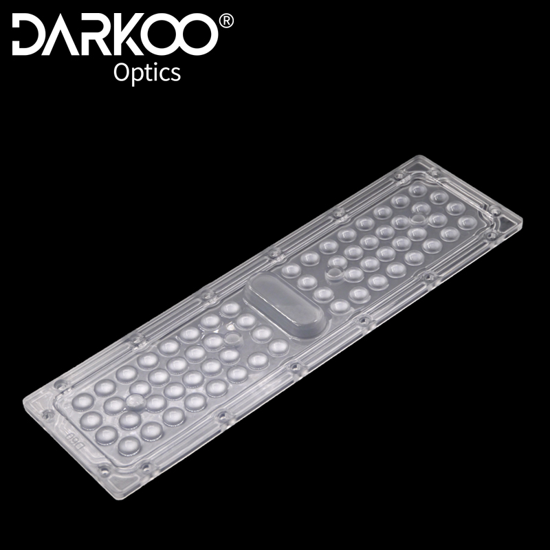Светодиодные линзы SMD3030, дорожные осветительные линзы 64 Вт, светодиодные уличные осветительные линзы