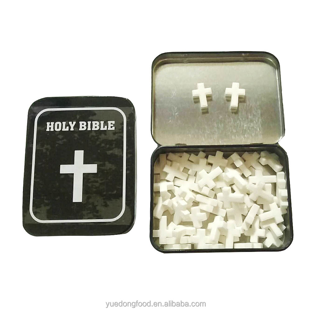 Mint Mints HALAL Christian Cross Cool Mint Tablet Candy Dextrose Candy Mints