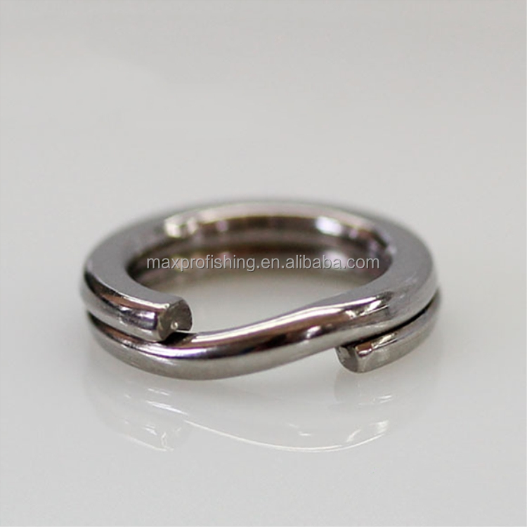 230LB Jigging Fishing Lure Connector Metal Stainless Heavy Duty Split Rings