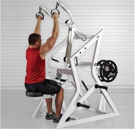 Пластины загружены молоток прочность Роджерс Lat Pulldown тренажерный зал фитнес оборудование