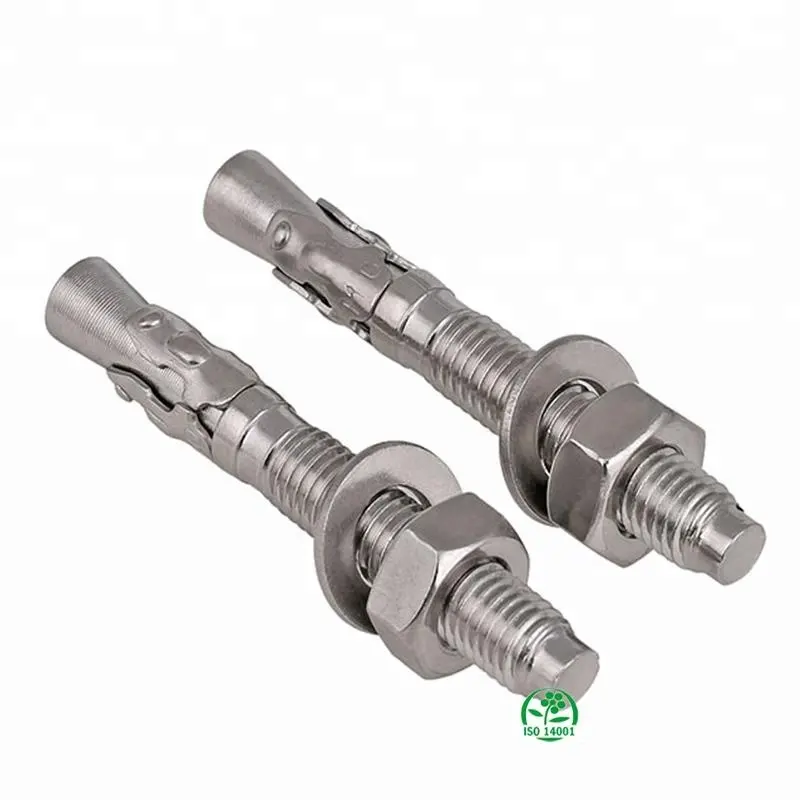 SS304 M10 Stainless Steel Duty Heavy Stud Wedge Anchor Bolt