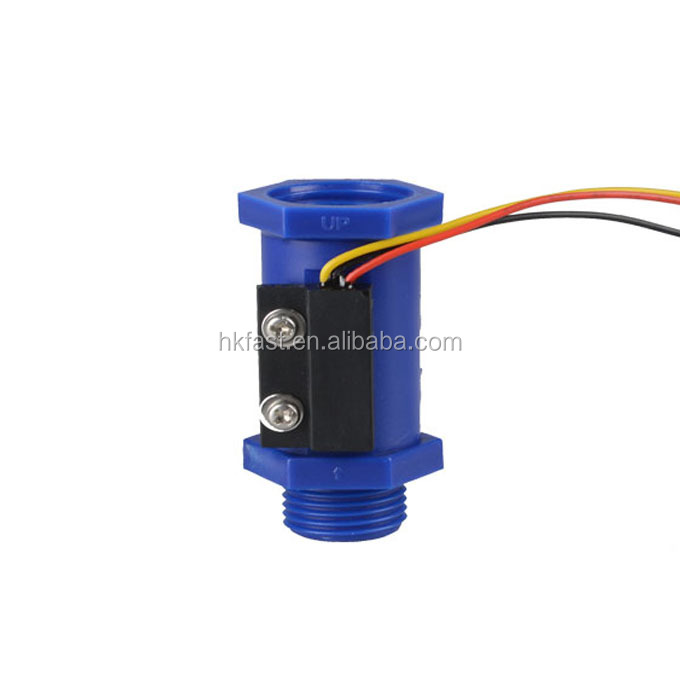 G1/2'' 1~30L/Min. Hall Effect Magnetic plastic water meter pulse flow sensor with best price