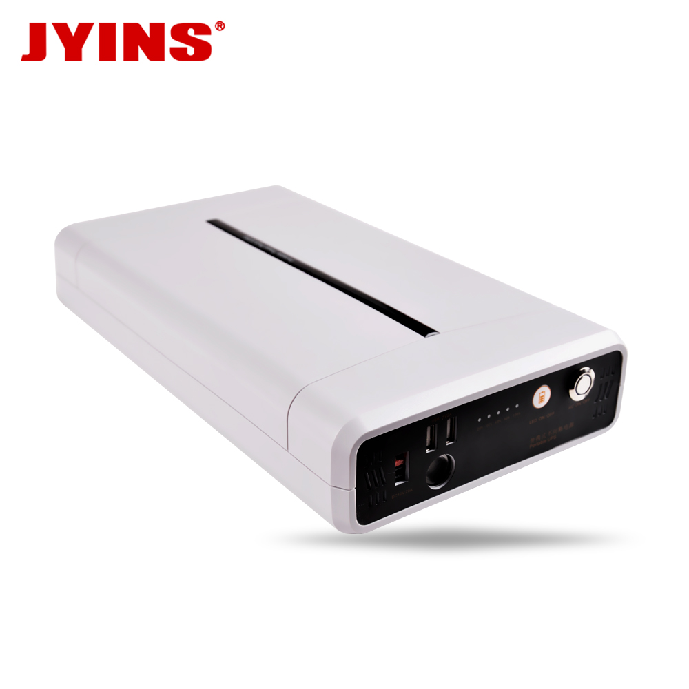 JYINS portable 300W mini UPS lithium battery 12v 26ah uninterruptible power supply