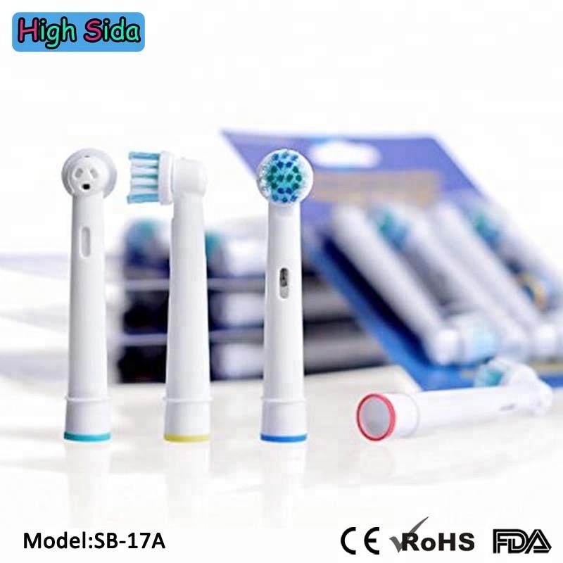 Сменные насадки для зубной щетки Braun для Oral B SB-17A