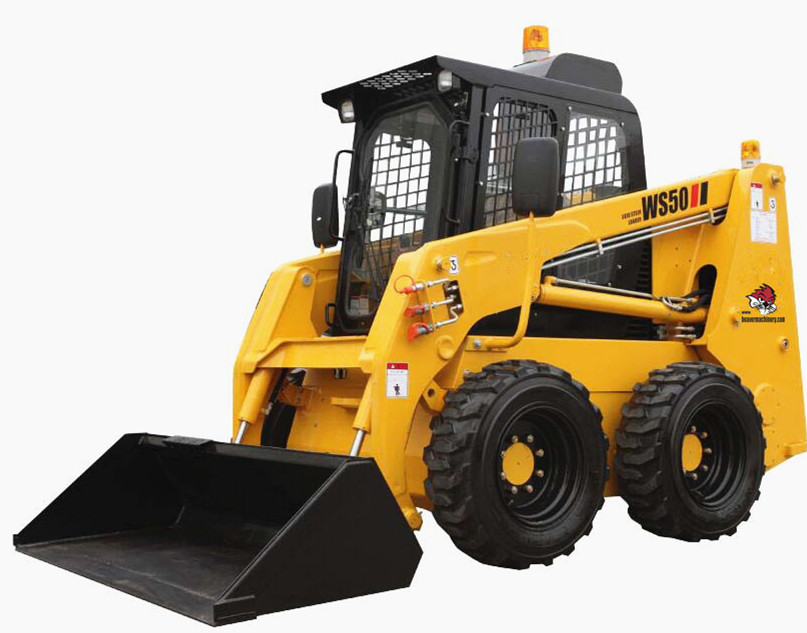 Китайский колесный погрузчик с 50hp Perkins/Kubota/Xinchai двигателем и номинальной нагрузкой 750 кг