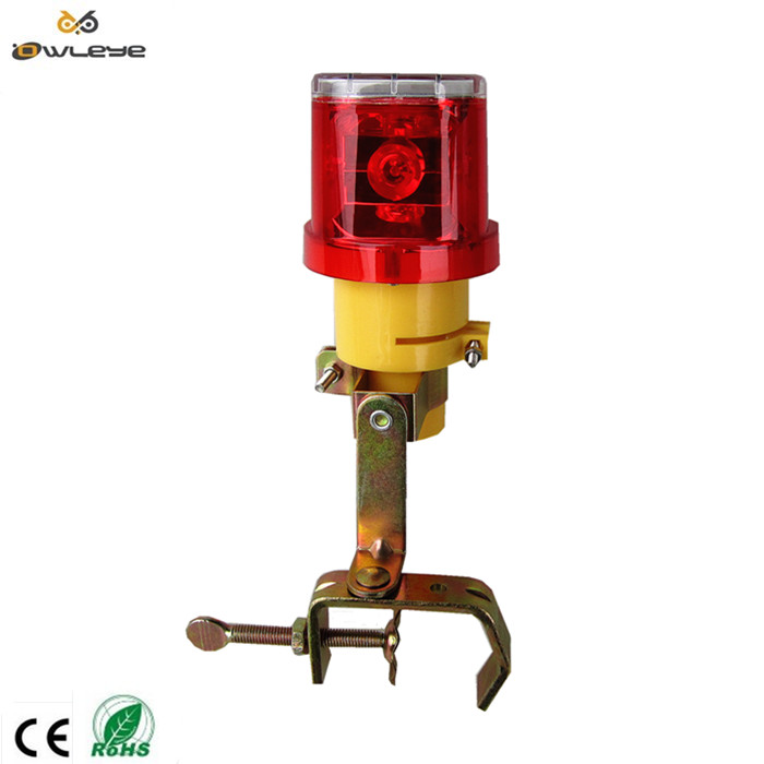 China manufacture warning police for forklift signal road hazard rotary road safety warning flashing solar led traffic light