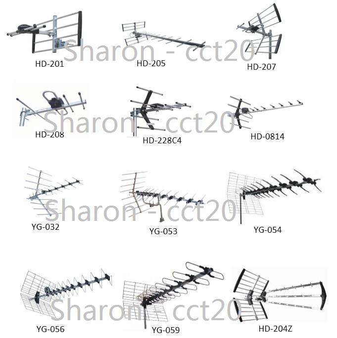 Модель no. HD-237B1 DVB-T2 UHF наружная антенна цифровая HD телевизионная антенна наружная антенна