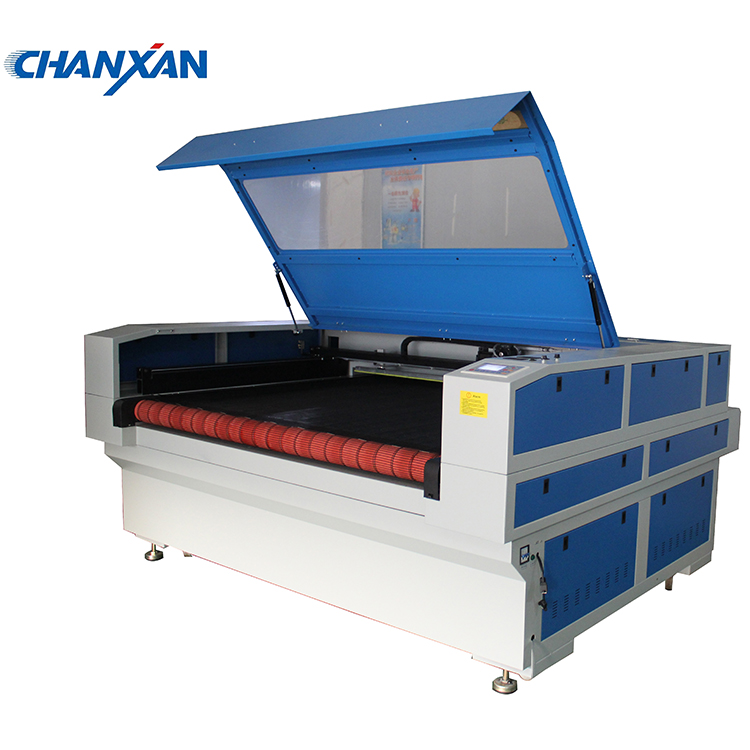 1800*1000mm co2 laser engraving and cutting machine for leather textile acrylic mdf