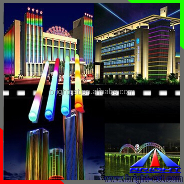 Addressable RGB LED DMX 3D Tube Vertical rain tubes led light