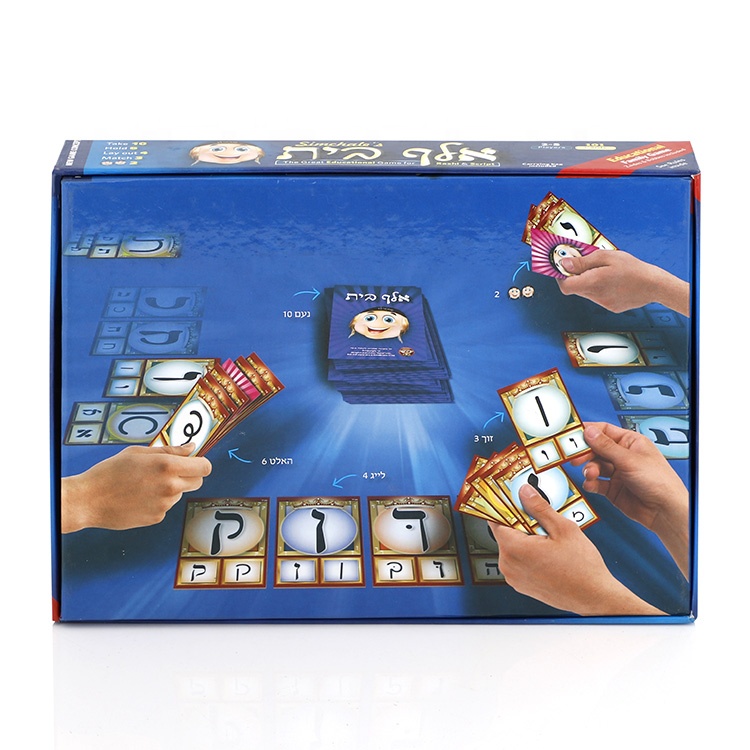Настольная игровая коробка с печатью на заказ для настольной игры