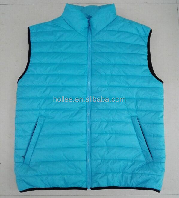 fashion men ladies winter vest down body warmer