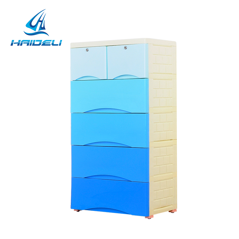 Plastic drawing storage cabinet with CE certificate