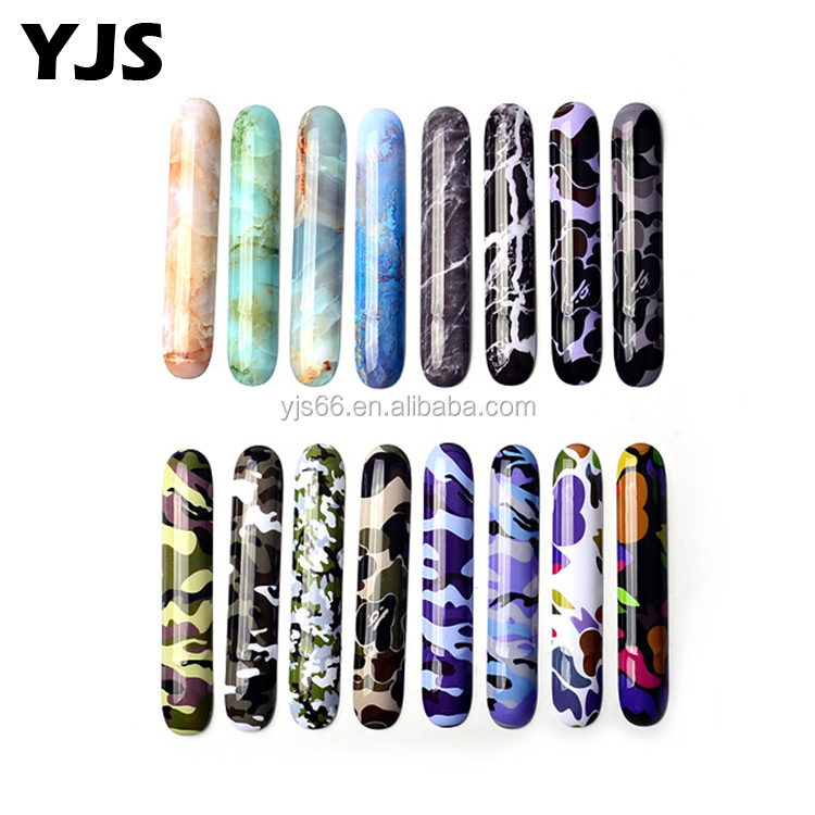 YJS, заводская цена, аксессуары для электронных сигарет, зажим, наклейка, цветная крышка, прозрачный силиконовый чехол для ПК, кожаный защитный чехол