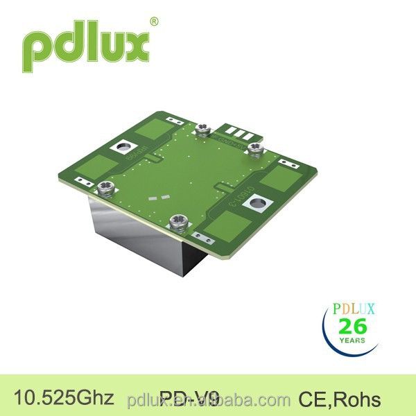 10.525 ГГц модуль датчика Pdlux PD-V9 светодиодный датчик модуль датчика модуль коммутатора