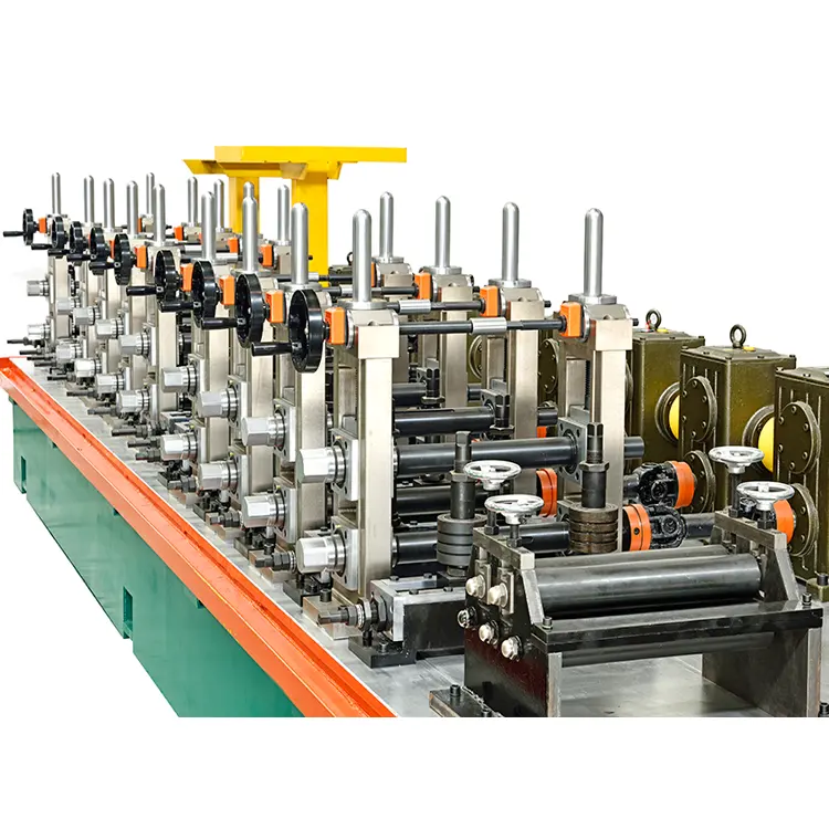 Jopar Tube Mill Easy Operate Pipe Forming Machine Diameter Range 8-51MM Duct Making Equipment for Building Material
