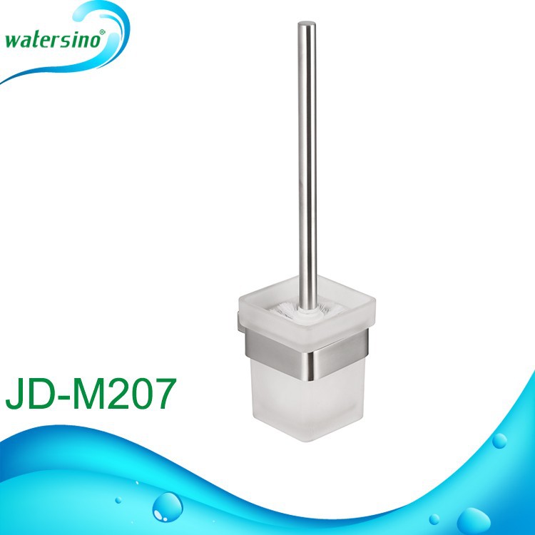 Новая туалетная щетка из нержавеющей стали с держателем в щетки JD-M207