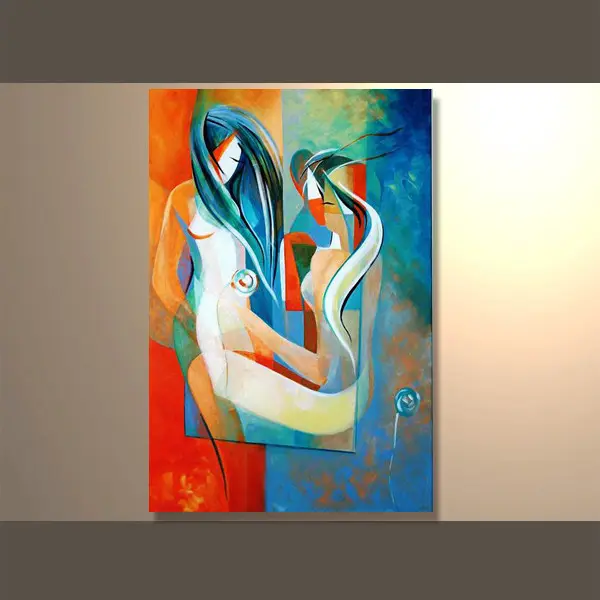 Newest Abstract Nude Painting