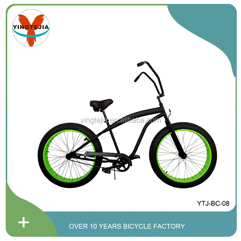 26 inch good quality single speed fat bike bicycle