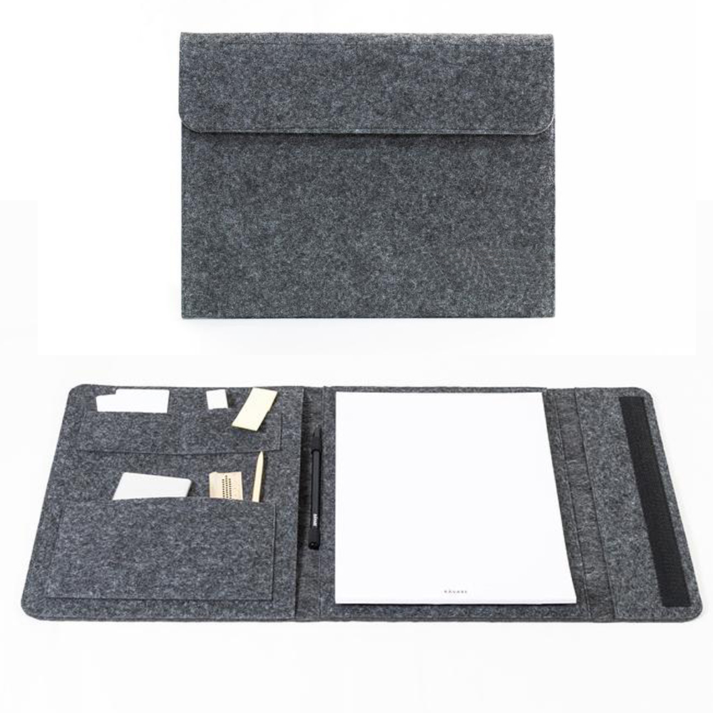 Настраиваемый чехол для документов A4 Felt Document holders