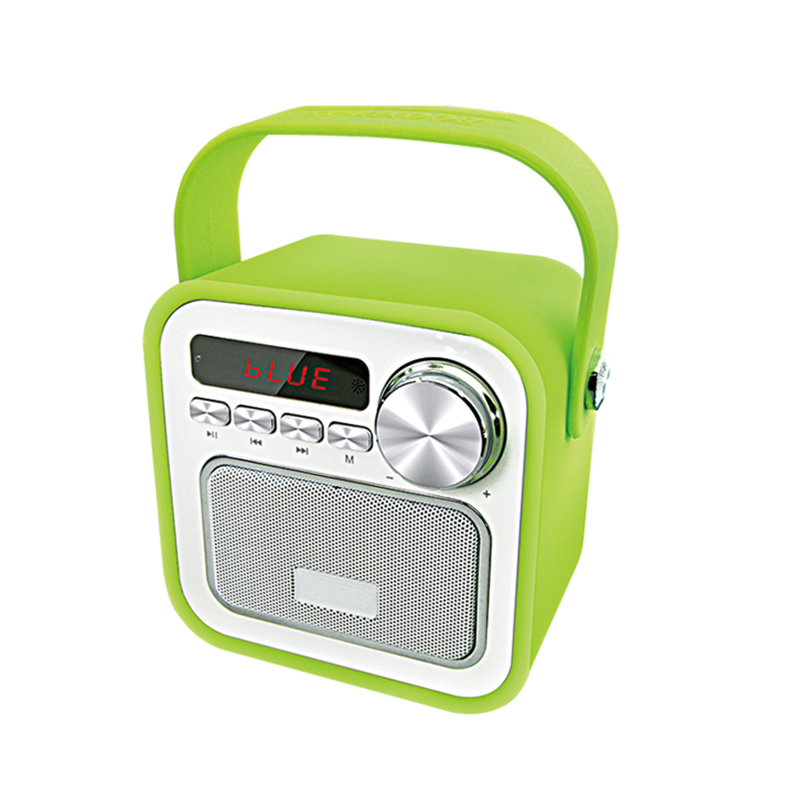 TF/USB/AUX/FM радио домашний усилитель силиконовый OEM портативный MP3 динамик