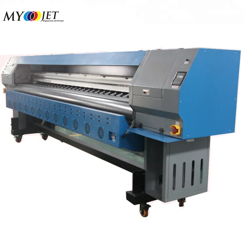 Широкоформатный гибкий баннер печатная машина промышленный струйный растворитель starfir 1024 Печатающая головка принтера