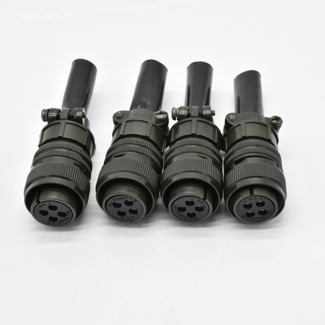 Amphenol military MS3106A 18-10S 4-контактный Электрический разъем с прямой вилкой