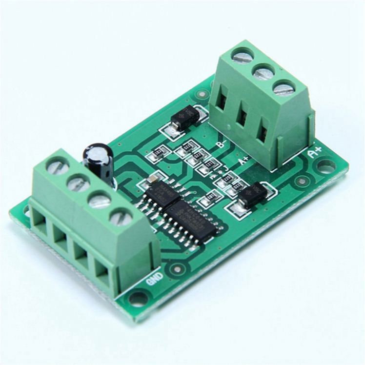 DC5V SCM TTL к 485 RS485 модуль преобразования TTL конвертер микроконтроллер макетная плата освещения и защиты от всплесков
