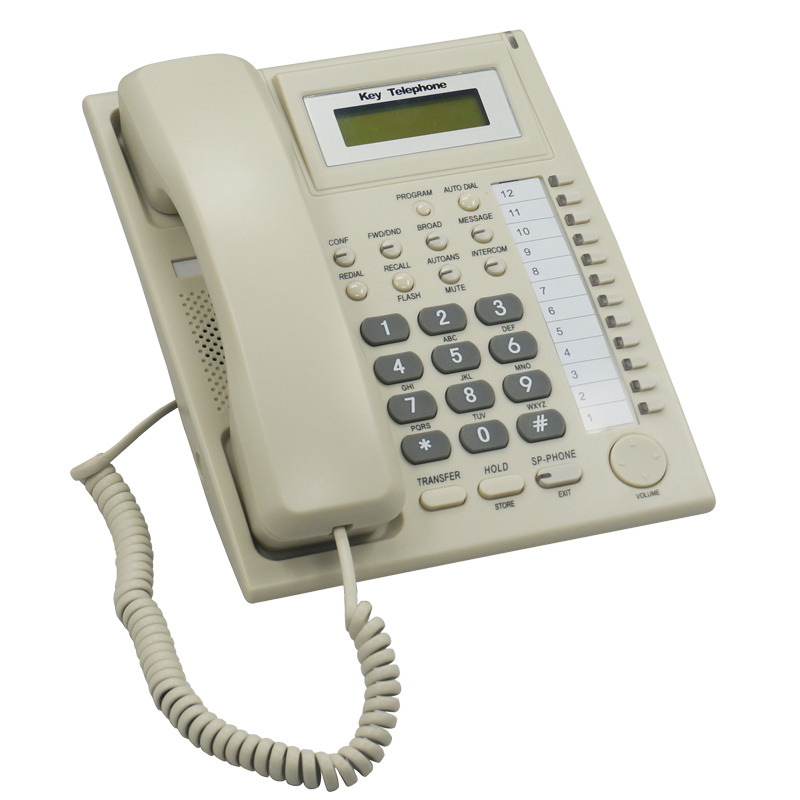Проводной стационарный телефонный ключ PH201 для PBX
