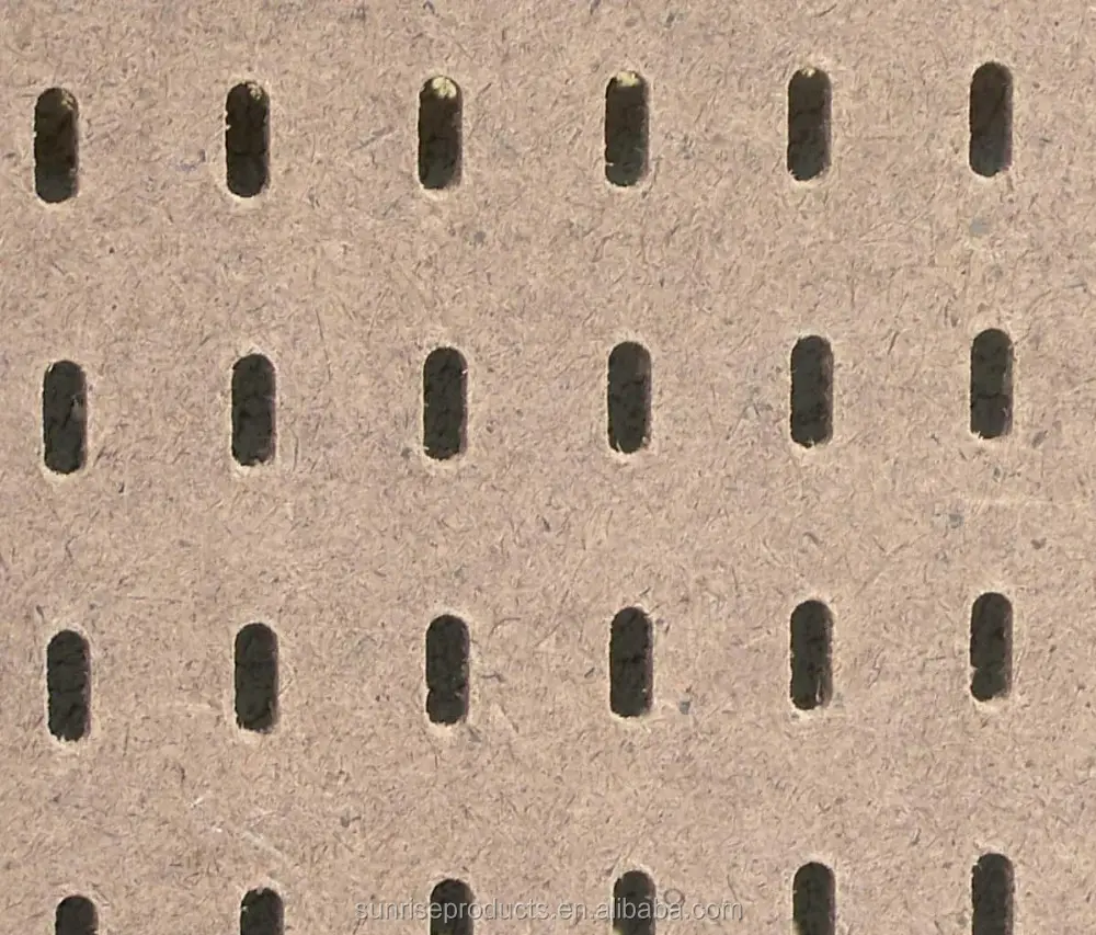 12 мм меламиновые листы из пленки средней pegboard