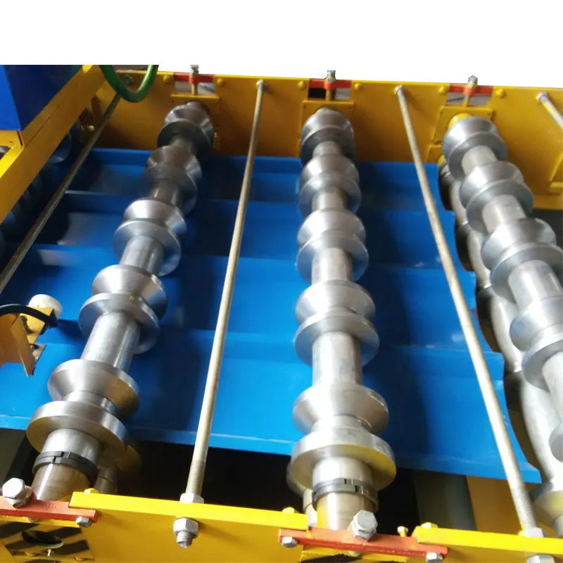 Corrugated Forming Machine Metal Roofing Sheet Corrugating Iron Sheet Roll Forming Making Machine Cold Galvanizing Line