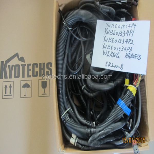 WIRING HARNESS CABLE FOR YN13E01534P4 YN13E01534P3 YN13E01534P2 YN13E01534P1 KOBELCO EXCAVATOR PARTS SK200-8